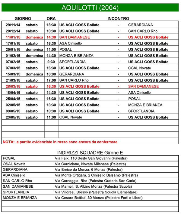 Calendario Aquilotti 2004 per l’anno 2014-2015   Print Page