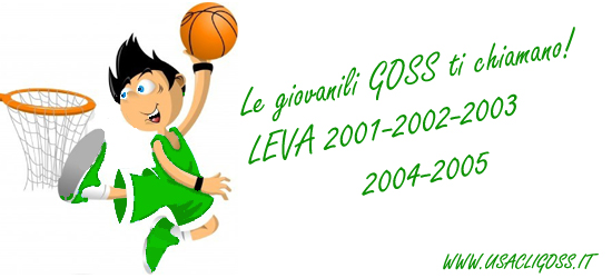 Le giovanili Goss ti chiamano! Stiamo cercando ragazzi nati negli anni 2004-2003-2002-2001 da inserire nelle nostre squadre giovanili Under13, Under14, Under15 e Under16. Se hai dai 12 ai 16 anni […]