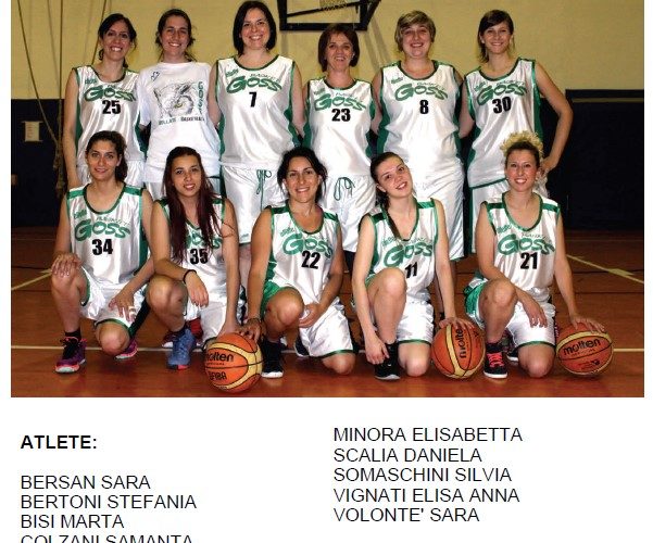 Squadra Open Femminile 2016/2017