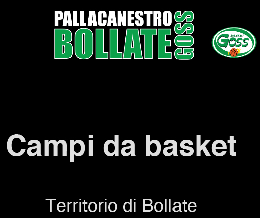 Con grande soddisfazione e grazie al grandissimo lavoro di Gianluca abbiamo prodotto un documento riportante tutti i campi e campetti da Basket di Bollate e frazioni.